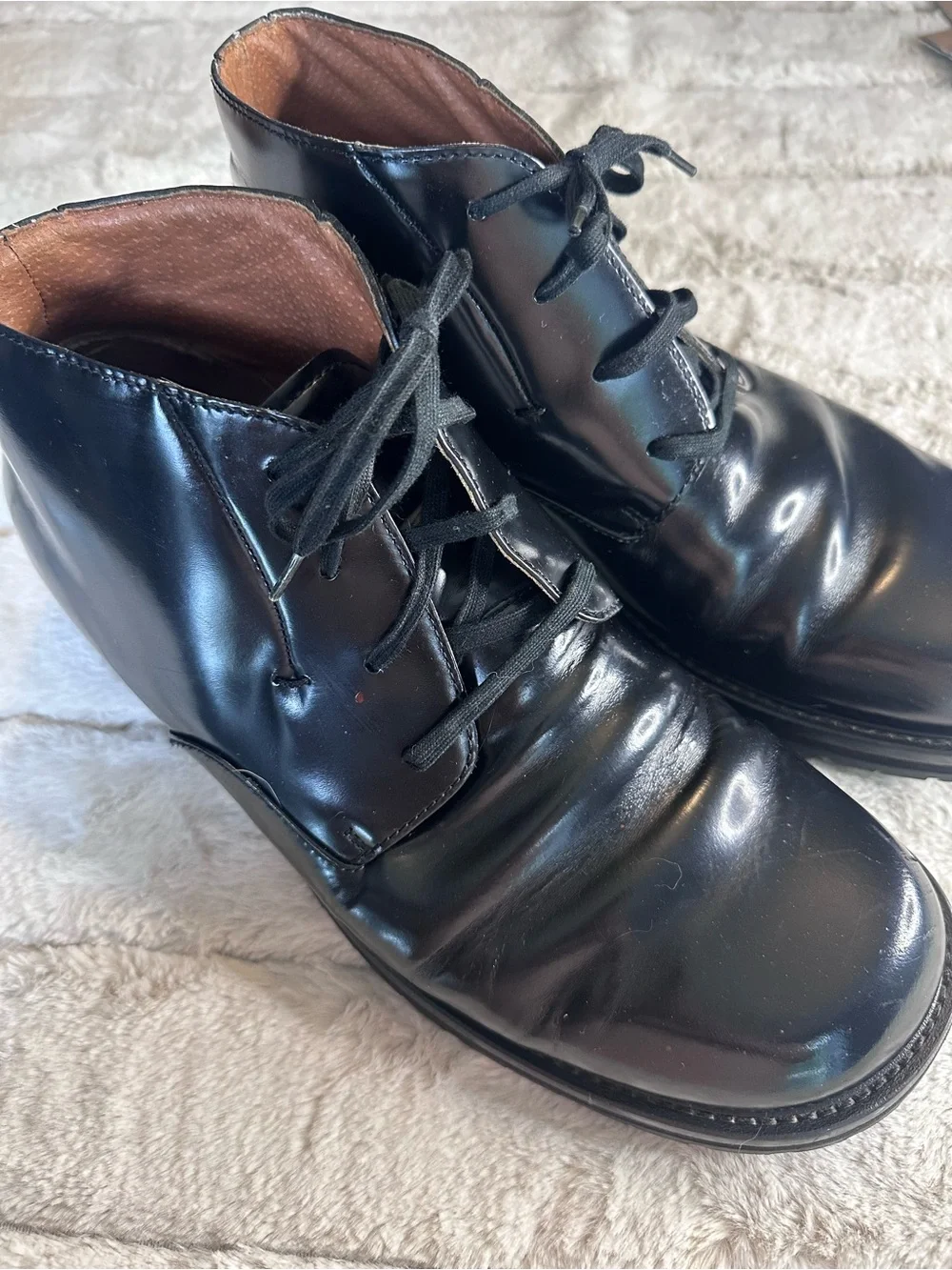 Tommy Hilfiger Black Men’s Chukka Boots, 13